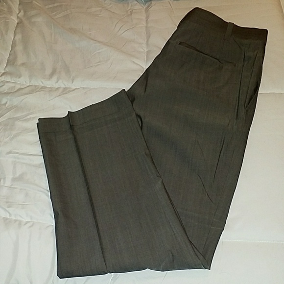 Betenly cuffed dress 100% wool slacks 38" x 30" - Picture 1 of 6